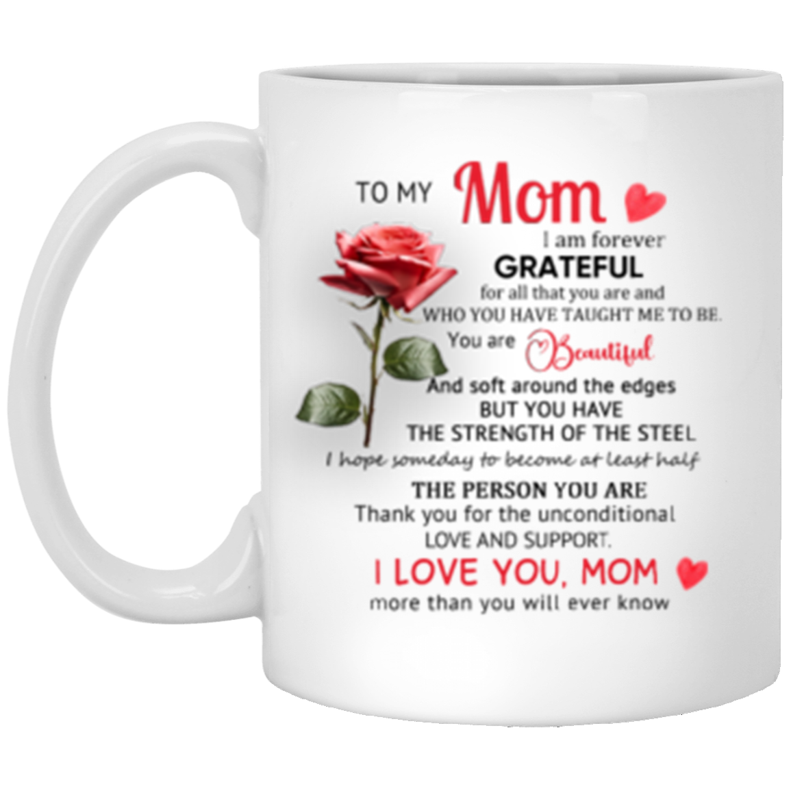 XP8434 11oz White Mug | FOREVER GREATFUL SON/DAUGHTER