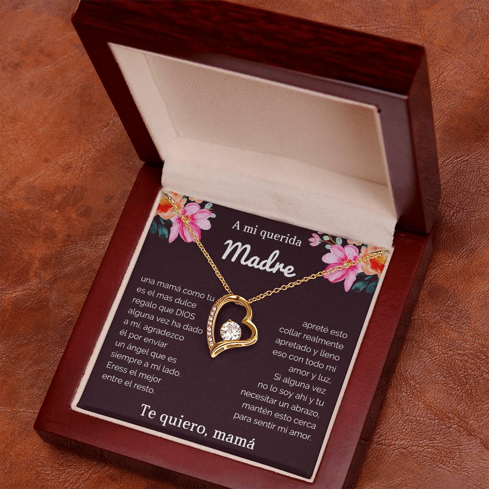 A mi querida Madre | Forever Love Necklace with On Demand Message Card