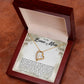 To My Bonus Mom | Forever Love Necklace with On Demand Message Card
