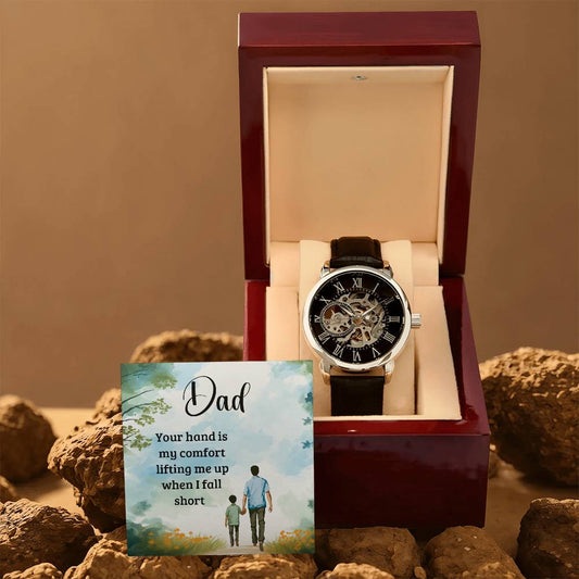 DAD | Men's Openwork Watch + MC