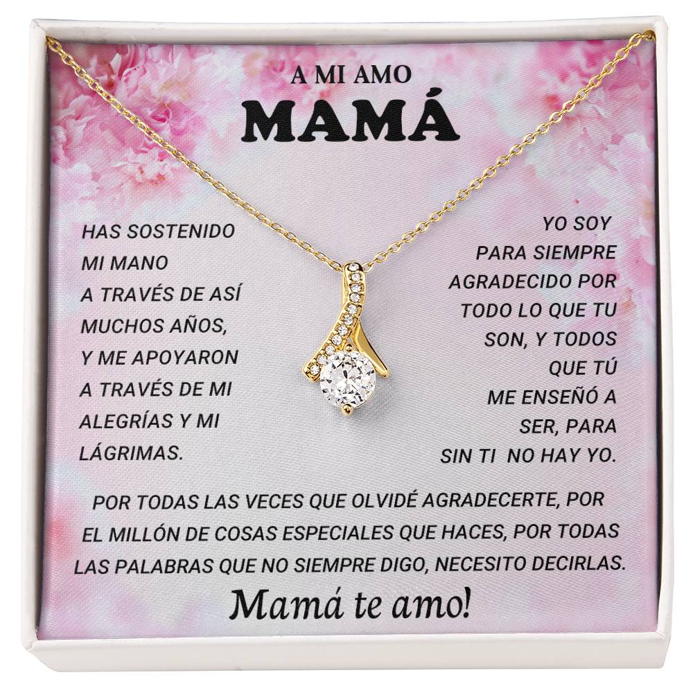 A MI AMO MAMA | Alluring Beauty Necklace (Yellow & White Gold Variants)