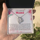 A mi asombrosa Mama | Forever Love Necklace with On Demand Message Card