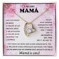 A MI AMO MAMA | Forever Love Necklace with On Demand Message Card