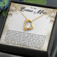 To My Bonus Mom | Forever Love Necklace with On Demand Message Card